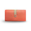 Cartera de Piel Mujer Chile Coral y Taupe D&l 9,5x16cm