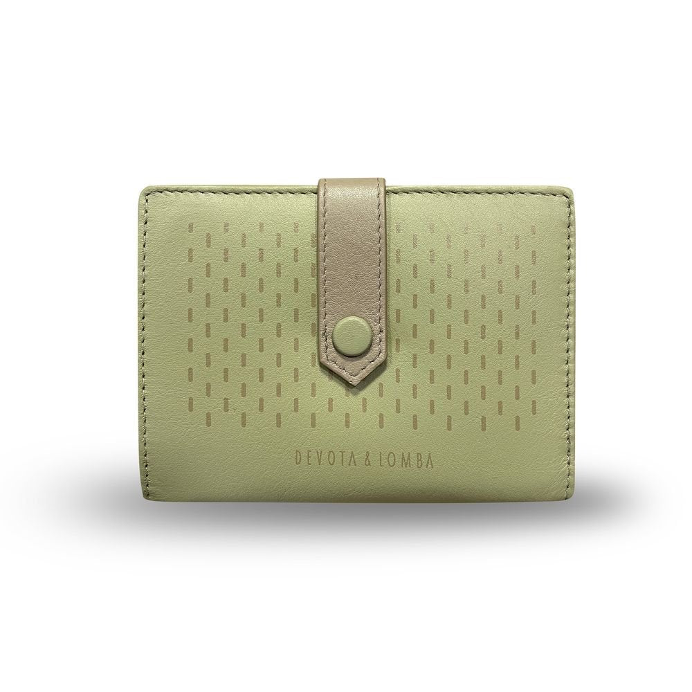 Cartera Piel Mujer Chile Kaki y Taupe D&l 9,5x12,5cm Marca Travel Fantasy Devota y Lomba Imagen principal del producto