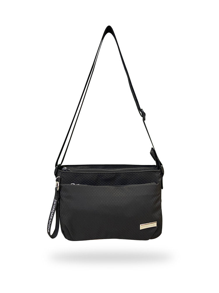 BOLSO MUJER CON ASA JAVIER LARRAINZAR NEGRO | TRAVEL FANTASY | 1 UNIDAD | 1806240000072