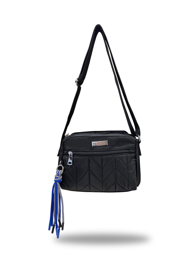 BOLSO ESPIGA MUJER JAVIER LARRAINZAR NEGRO | TRAVEL FANTASY | 1 UNIDAD | 1806240000355 Imagen principal del producto