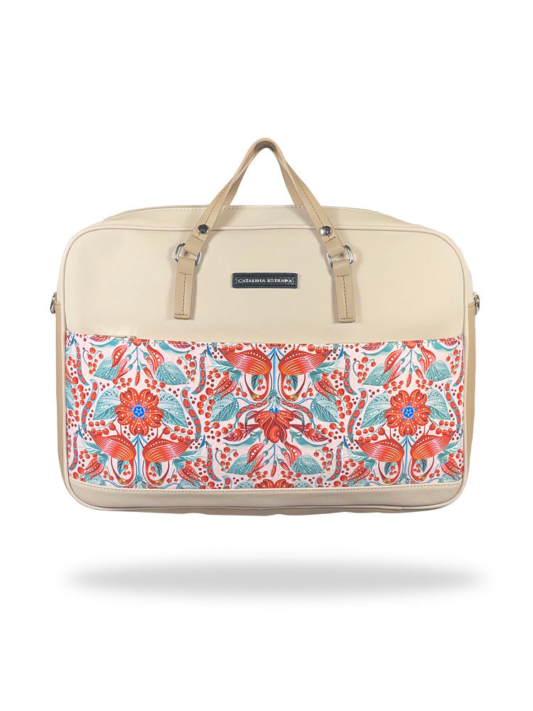 BOLSO PORTAORDENADOR CATALINA ESTRADA FRIJOL | CARAMELO TRAVEL FANTASY | 1 UNIDAD | 1812202400033