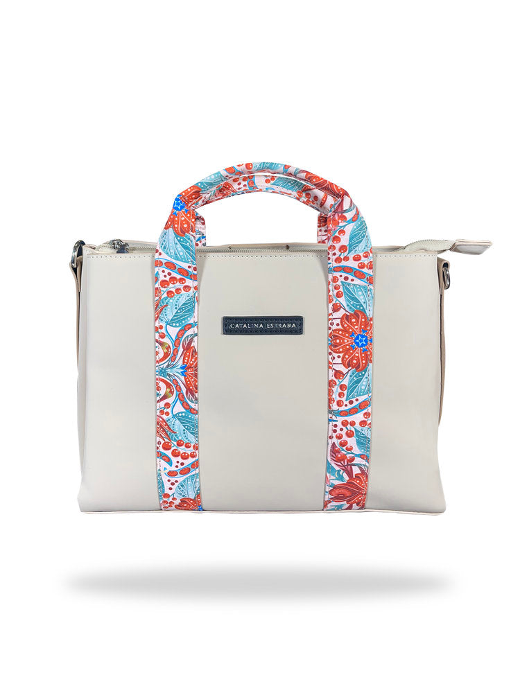 BOLSO RECTANGULAR CATALINA ESTRADA FRIJOL | CARAMELO TRAVEL FANTASY | 1 UNIDAD | 1812202400057