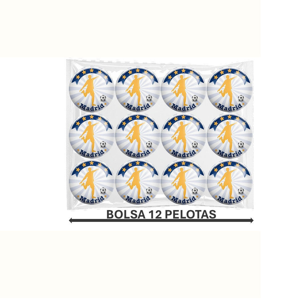 Expositor 12 Pelotas PVC Madrid 24 cm