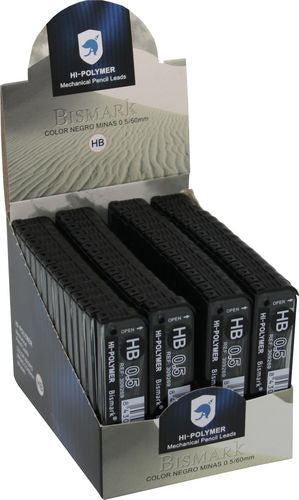 ✅ MINAS BISMARK 05 HB ESTUCHE 12 - CAJA DE 60 RECARGAS