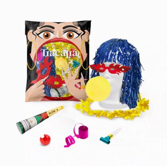 Bolsa de Cotillon Tracata Peluca Amber Mood Oh Yeah