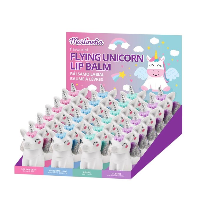 Expositor 24 Balsamo Labial Unicornio 2.8 g MARTINELIA Imagen principal del producto