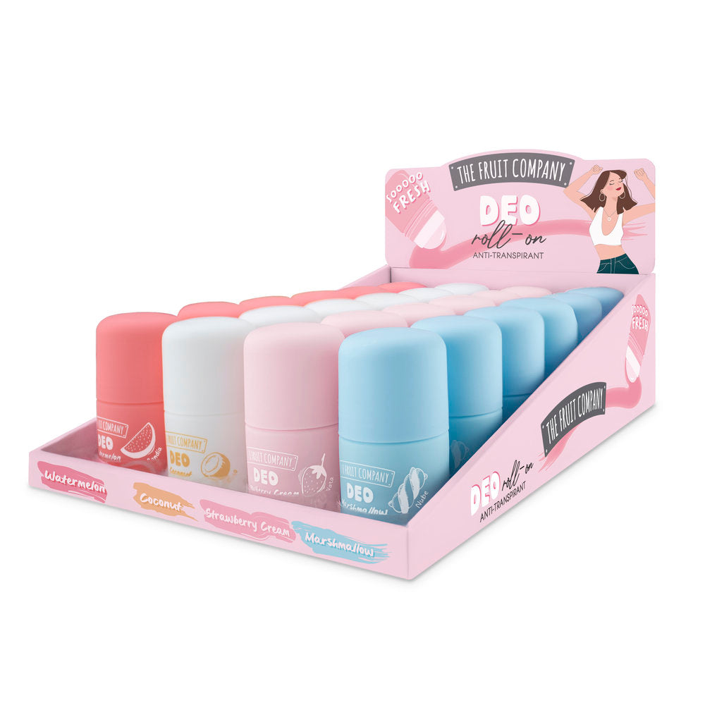Expositor 24 Desorante Rollon Antitranspirante Soft Touch S Marca The Fruit Company
