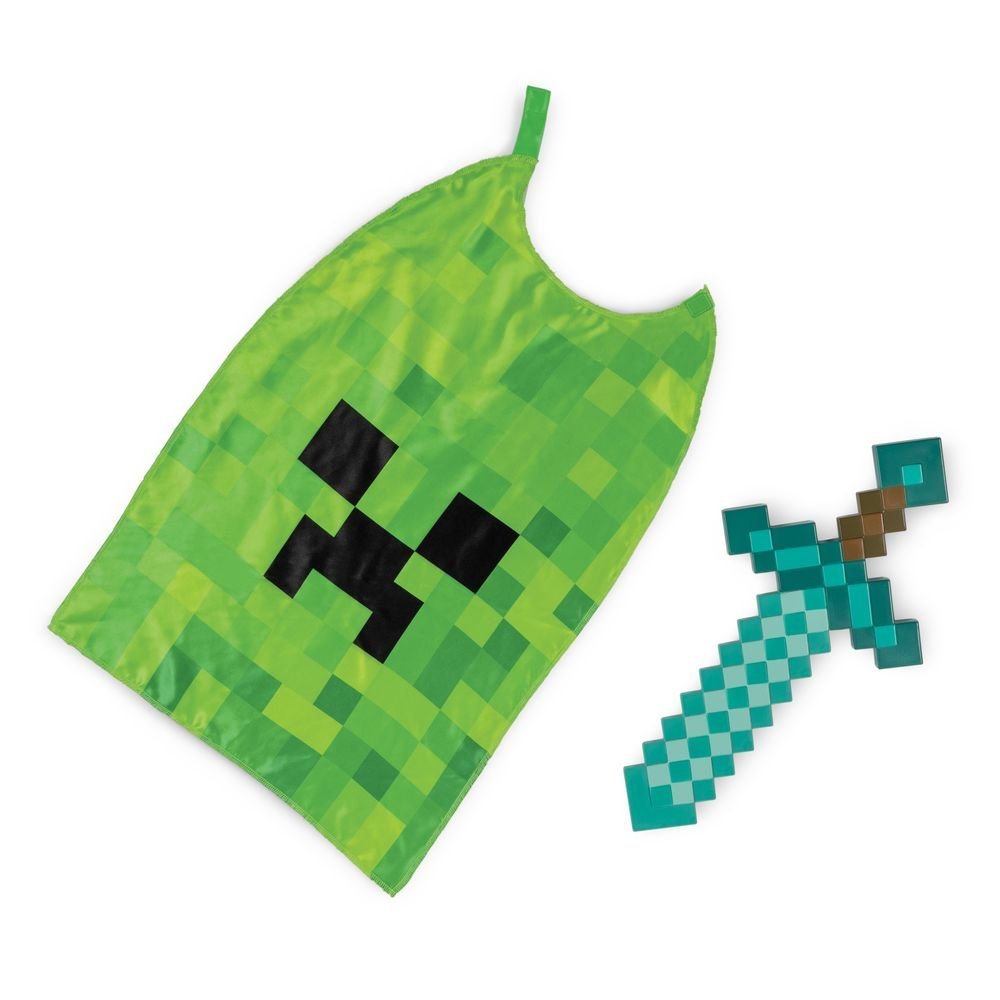 Set Espada y Capa Minecraft JAKKS Pacific