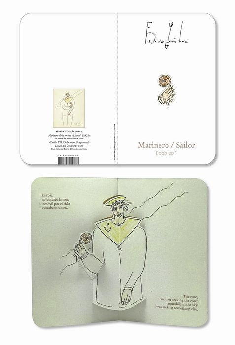 MARINERO POP UP FEDERICO GARCIA LORCA | FABIOLA GARRIDO,ESTUDIO | 1 UNIDAD | 2018080004014