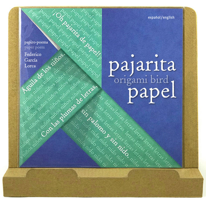 Pajarita de Papel Federico García Lorca Expositor 10 Uds Imagen principal del producto