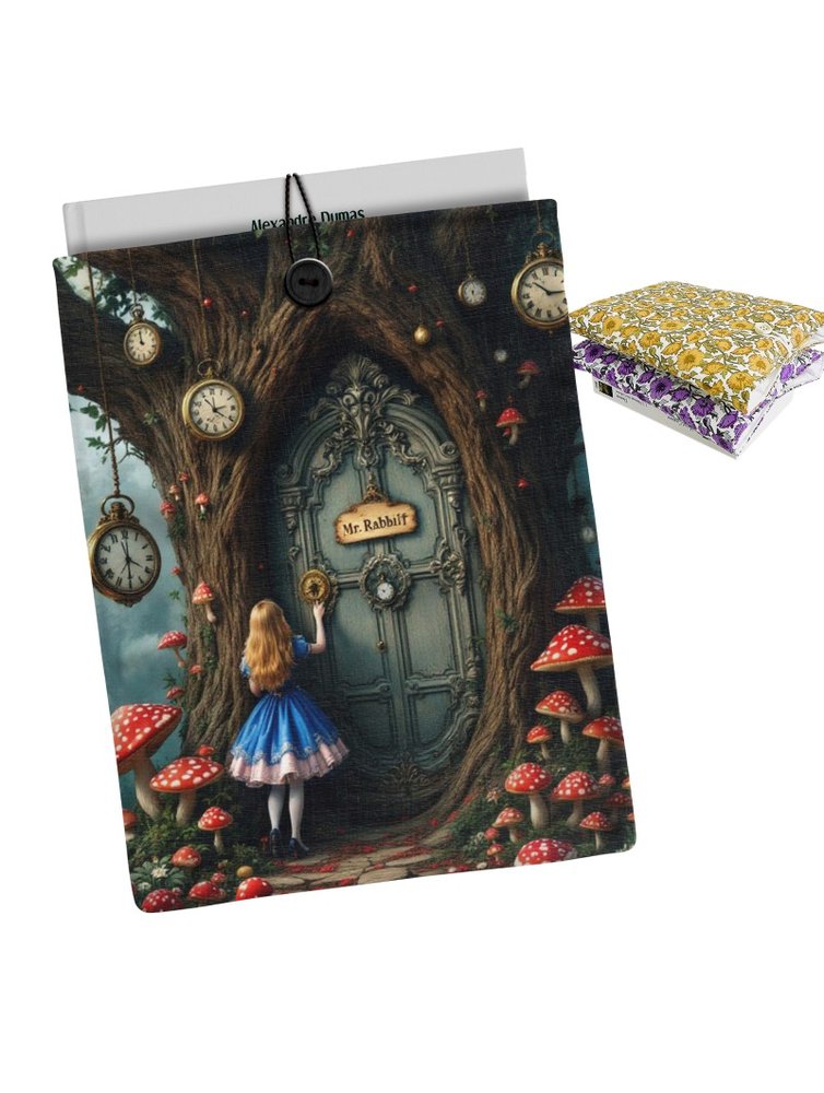 Funda Libro Alicia País de las Maravillas Imagen principal del producto