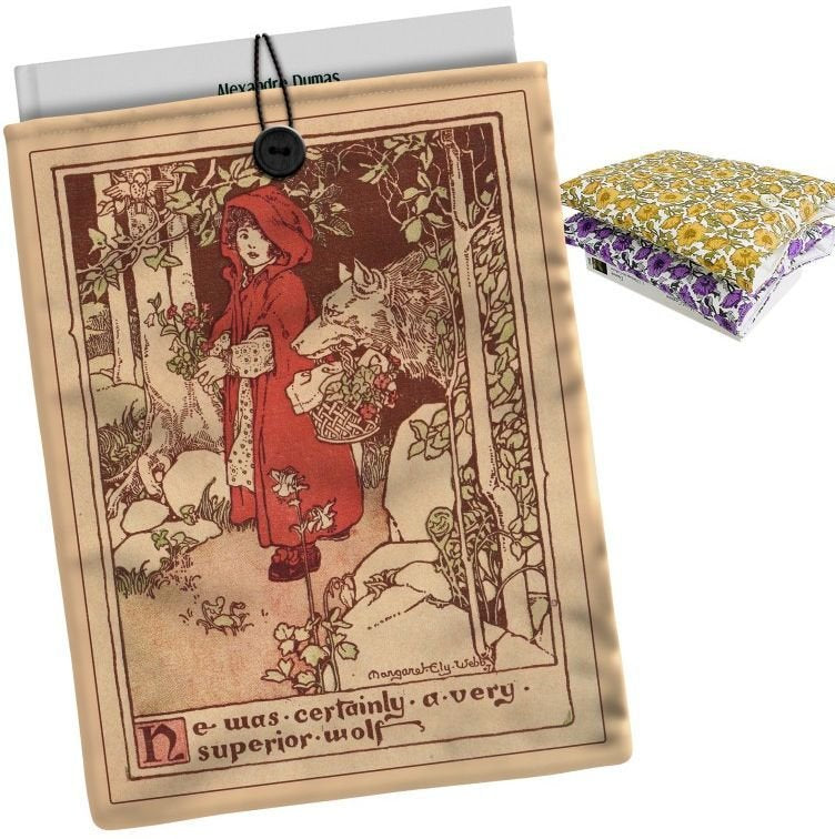 Funda Libro Caperucita de Campo das Redes Imagen principal del producto