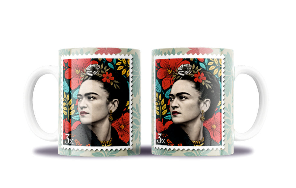 Taza Frida Sello Campo Das Redes