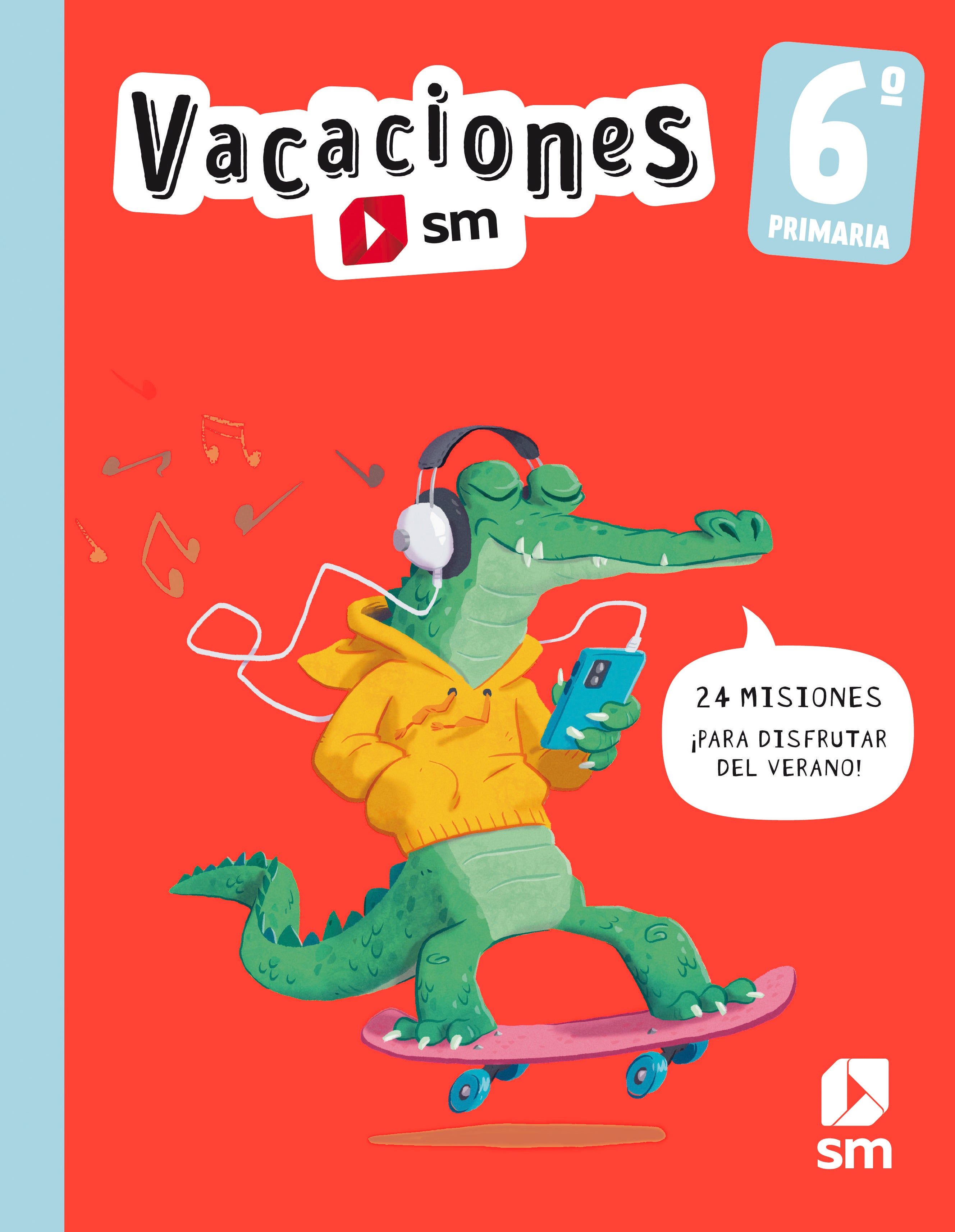 Vacaciones. 6 Primaria. Aa. Vv. (EDICIONES SM) 9788498564792