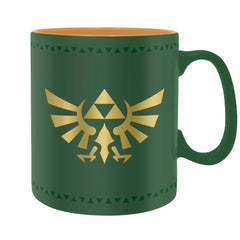 TAZA 460 ML HYRULE INSIGNIA THE LEGEND OF ZELDA | ABYSSE | 1 UNIDAD | 2366536115549