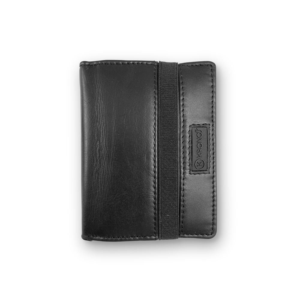 Cartera Hombre Kronos Harry Negro Vertical Marca Travel Fantasy Kronnos