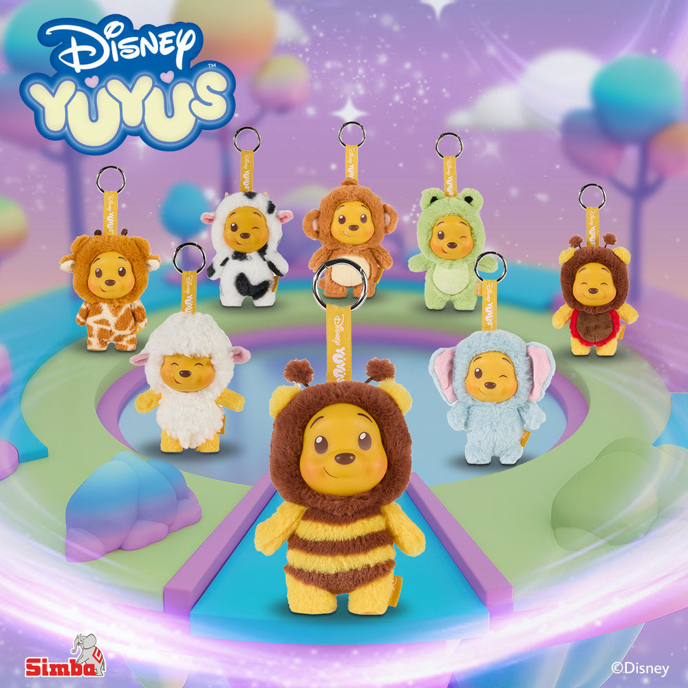 Expositor 8 Cajas Sorpresa Peluche Stitch Llavero Coleccion PELUCHES DISNEY