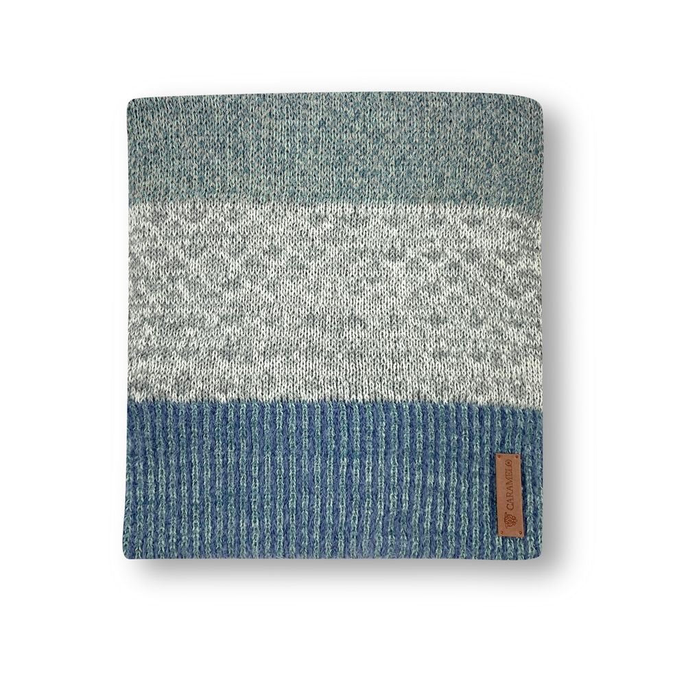 Cuello Mujer Caramelo Azul Rayado Marca Caramelo Travel Fantasy Imagen principal del producto