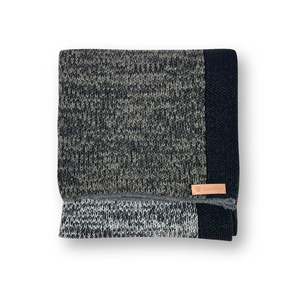 BUFANDA HOMBRE CARAMELO NEGRO | CARAMELO TRAVEL FANTASY | 1 UNIDAD | 2604240001964