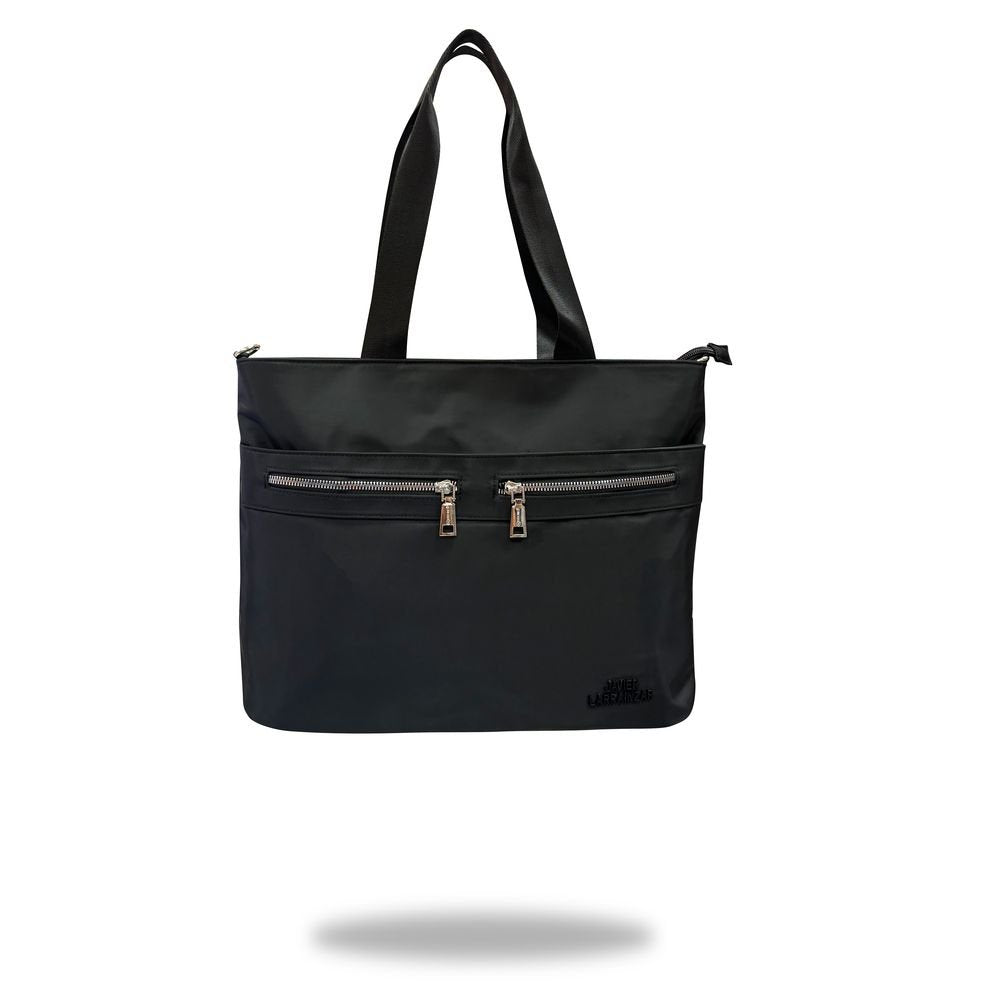 Bolso 2 Asas Nylon Negro Javier Larrainzar Travel Fantasy Imagen principal del producto