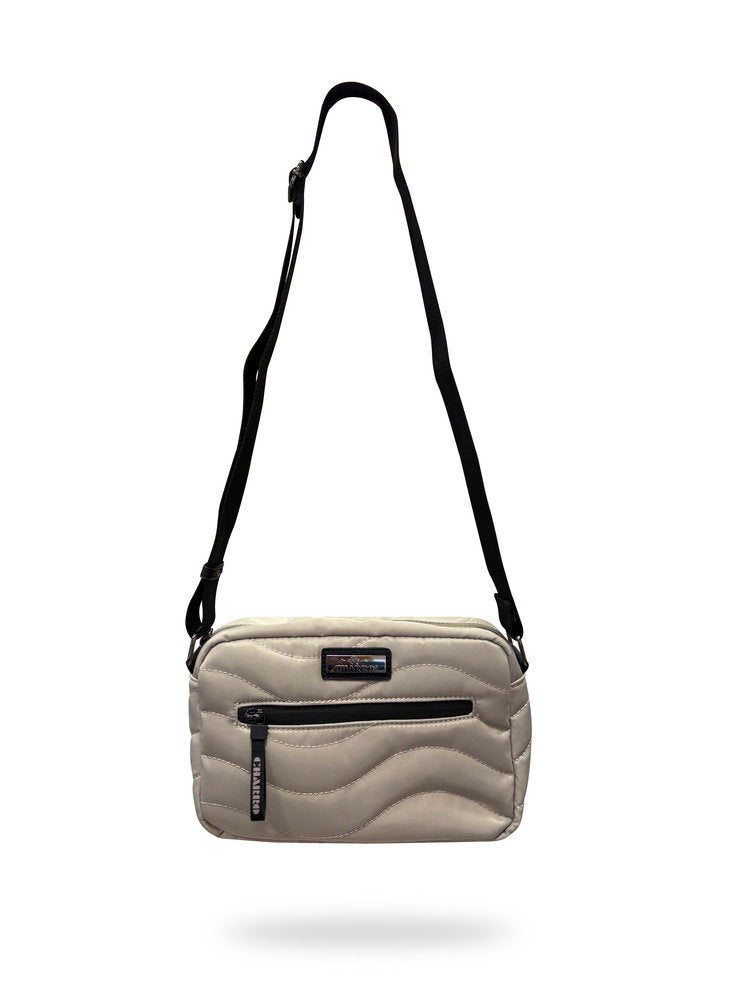 BOLSO BANDOLERA MUJER CHARRO CUBA BEIGE | CLAVE DE SOL BAGS S,L