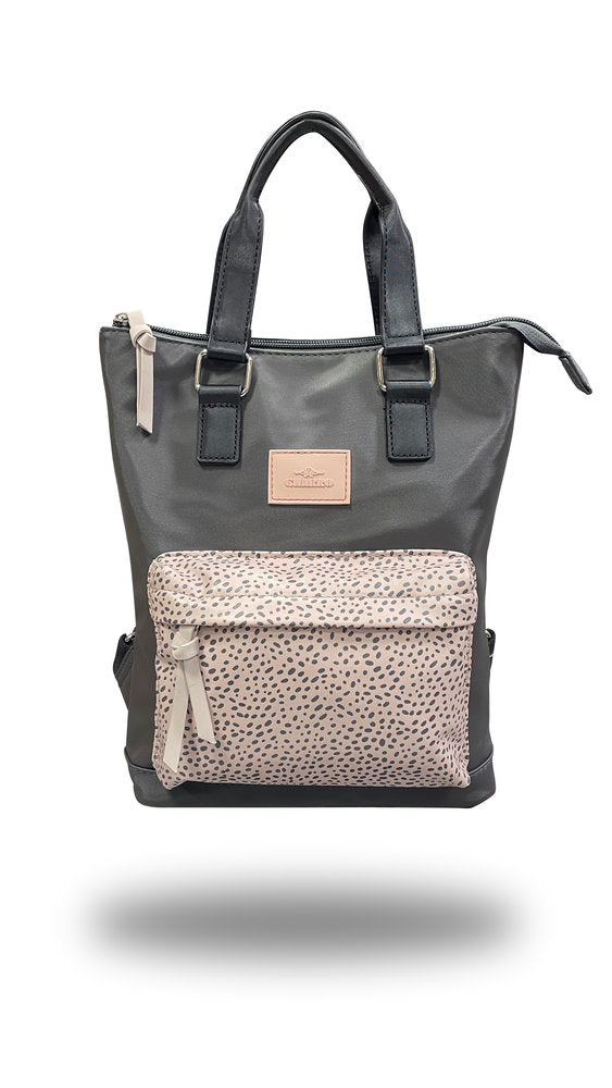 MOCHILA MUJER CHARRO OTTAWA GRIS | CLAVE DE SOL BAGS S,L
