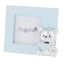 MINIPORTAFOTO 5X5 OSO CON CORAZON - AZUL CLARO | 1 UNIDADES | (BAGUTTA)