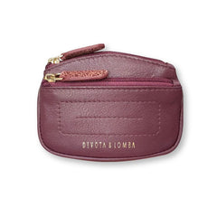 MONEDERO MUJER D&L ALSACIA PEQUEÑO DOS CREMALLERAS BURDEOS | TRAVEL FANTASY DEVOTA Y LOMBA | 1 UNIDAD | 3004250000268