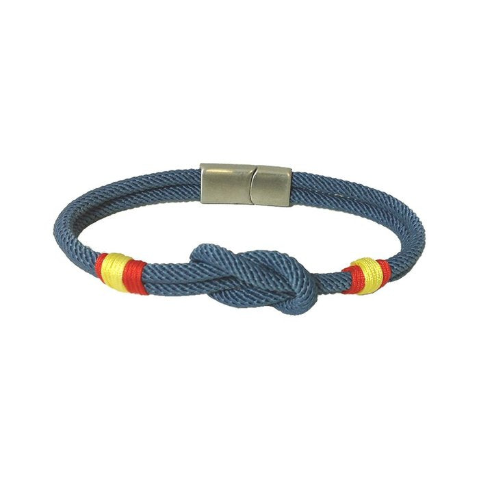 PULSERA NYLON KRONOS AZUL CLARO CON CIERRE METALICO | TRAVEL FANTASY KRONNOS | 1 UNIDAD | 3005210000878
