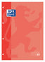 RECAMBIO A4 4 TALADROS 80H CUADRO 5MM OXFORD MELOCOTON | 1 UNIDADES | (OXFORD)