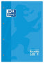 Recambios color turquesa para cuadernos Oxford A4 80 hojas