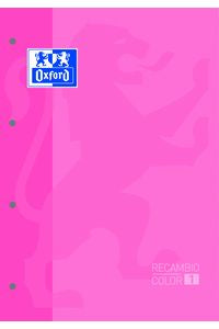 Recambios Rosa Chicle Oxford Cuadernos para Cuadrícula 5x5 Imagen principal del producto