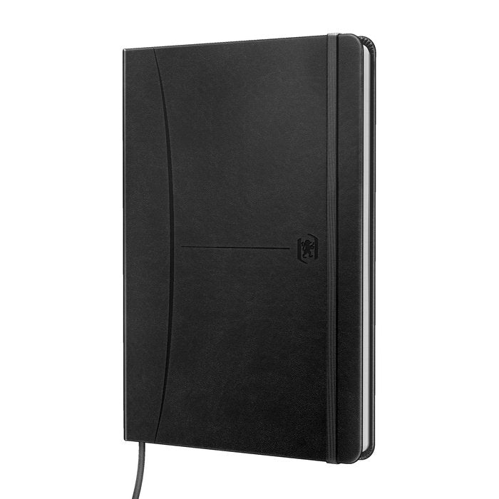 Libreta Cosida Oxford Signature A5 80H Liso Te Negro Marca Oxford