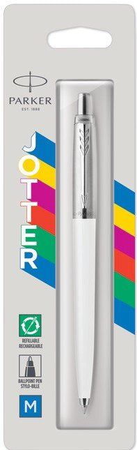 Bolígrafo Parker Jotter Original Classic Blanco blister 1 unidad Imagen principal del producto
