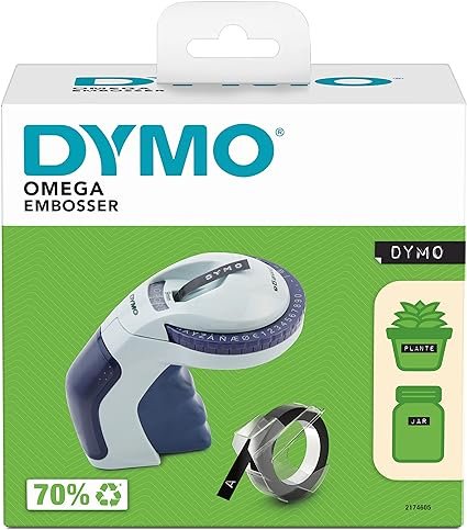 MAQUINA ROTULAR DYMO OMEGA EMBOSSER | 1 UNIDADES | (DYMO)