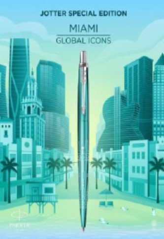 Boligrafo Parker Jotter Edición Especial Miami Turquoise Imagen principal del producto