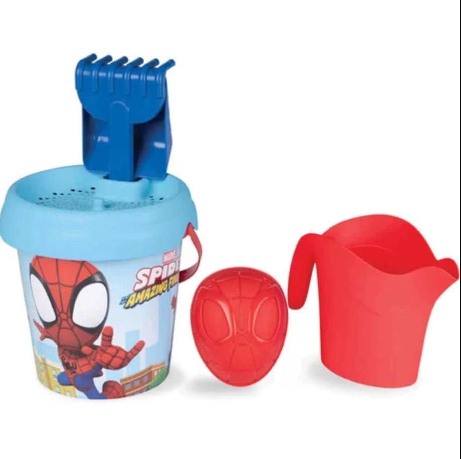 Cubo de Playa Completo Spidey SMOBY Imagen principal del producto