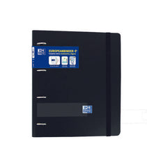 CARPEBLOC POLYFOAM A4+ CON RECAMBIO 100H CUADRO 5X5 NEGRO | 1 UNIDADES | (OXFORD)