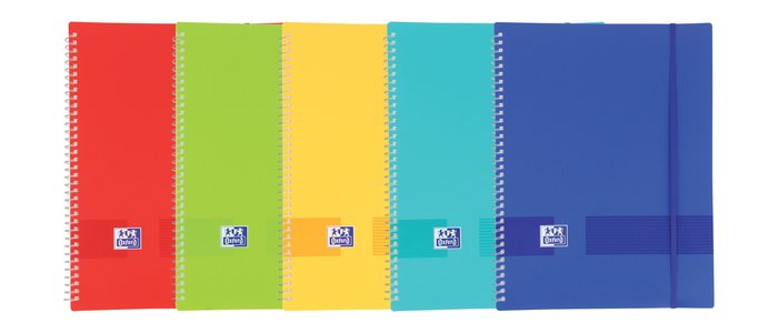 CARPETA ESPIRAL 40 FUNDAS LIVE&GO A4 GOMA VIVOS | 1 UNIDADES | (OXFORD) Imagen principal del producto