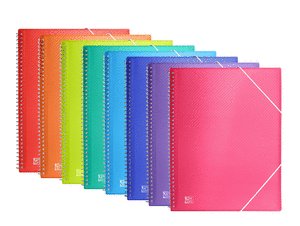 CARPETA ESPIRAL 20 FUNDAS OXFORD URBAN A4 STD | 1 UNIDADES | (OXFORD)
