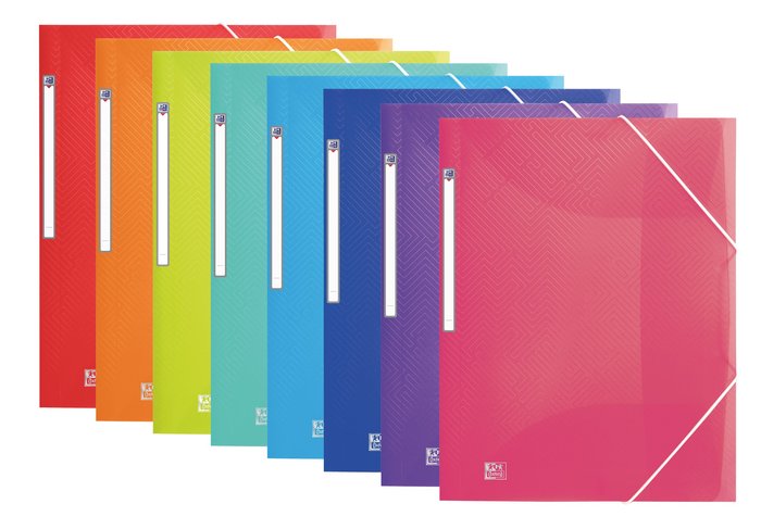 CARPETA A3 GOMAS CON SOLAPAS OXFORD URBAN TP SURTIDAS | 10 UNIDADES | (OXFORD) Imagen principal del producto