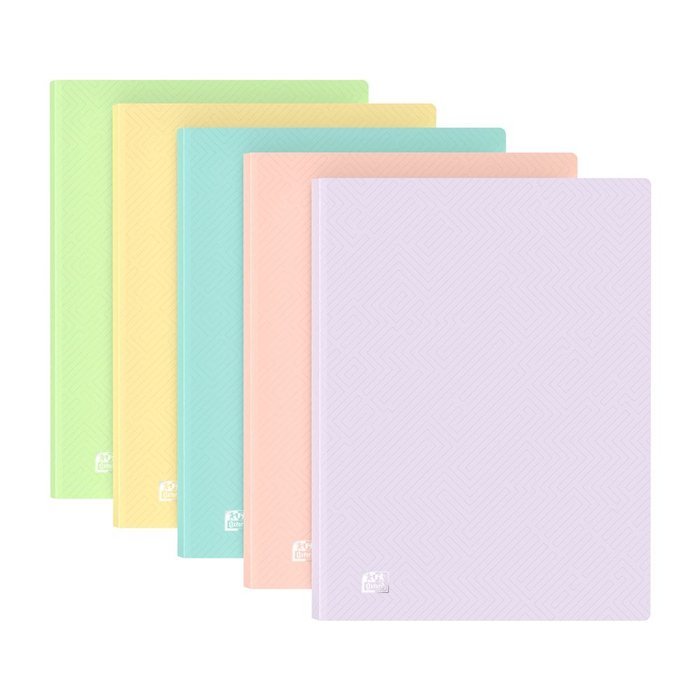 CARPETA 40 FUNDAS SOLDADAS URBAN TP A4 PASTEL SURTIDAS | 1 UNIDADES | (OXFORD)