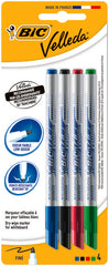 Rotulador Bic Velleda 1721 Blister 4 Uds 875711 | Tipp-Ex | Pack 1 Unidades