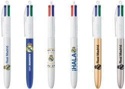Bolígrafos Bic 4 Colores Real Madrid F.C. Marca Bic Imagen principal del producto