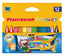 ✅ CERA PLASTIDECOR TRIANGULAR GRUESAS  PEQUES CAJA 12 COLORES SURTIDOS