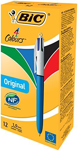 BOLIGRAFO BIC 4 COLORES | 12 UNIDADES | (BIC) Imagen principal del producto