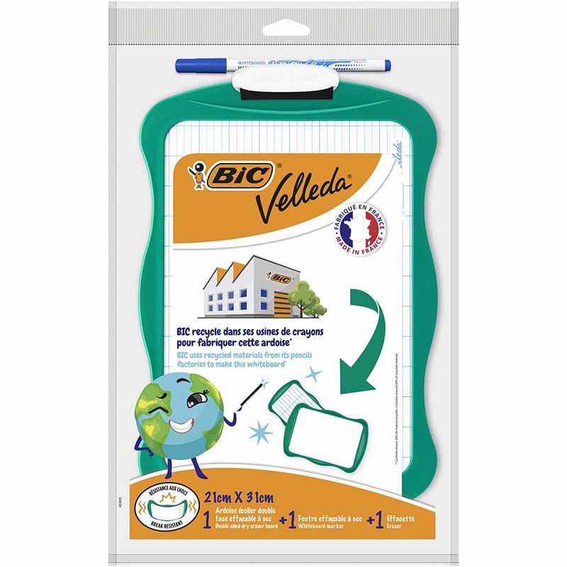 ✅ PIZARRA BLANCA BIC KIDS 20X31 SCHOOL BOARD