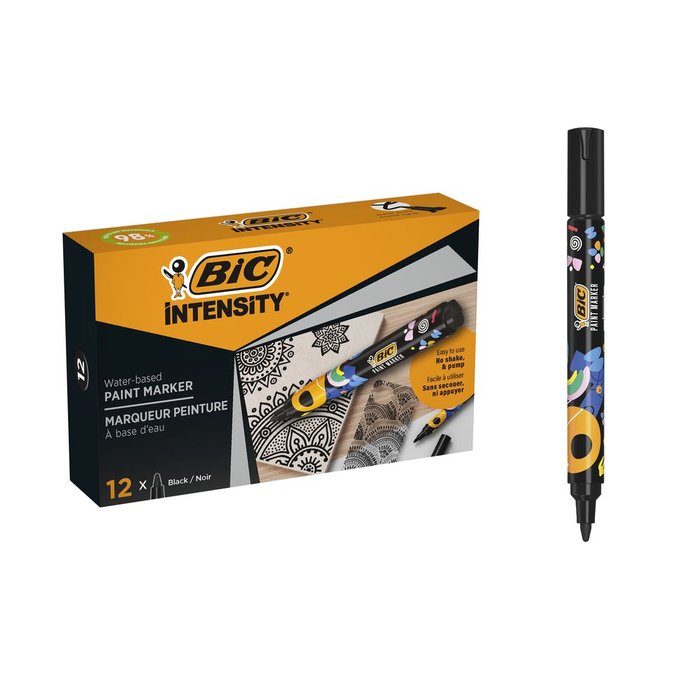 Rotulador Bic Permanente Intensity Negro Imagen principal del producto