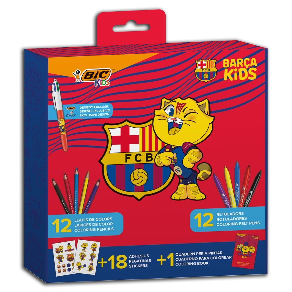 Kit coloreado Bic F C Barcelona Imagen principal del producto