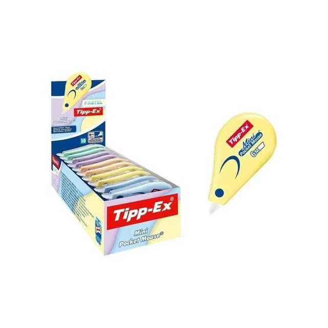 Corrector Tipp-ex Mini Pocket Mouse Pastel Marca Sin Especificar